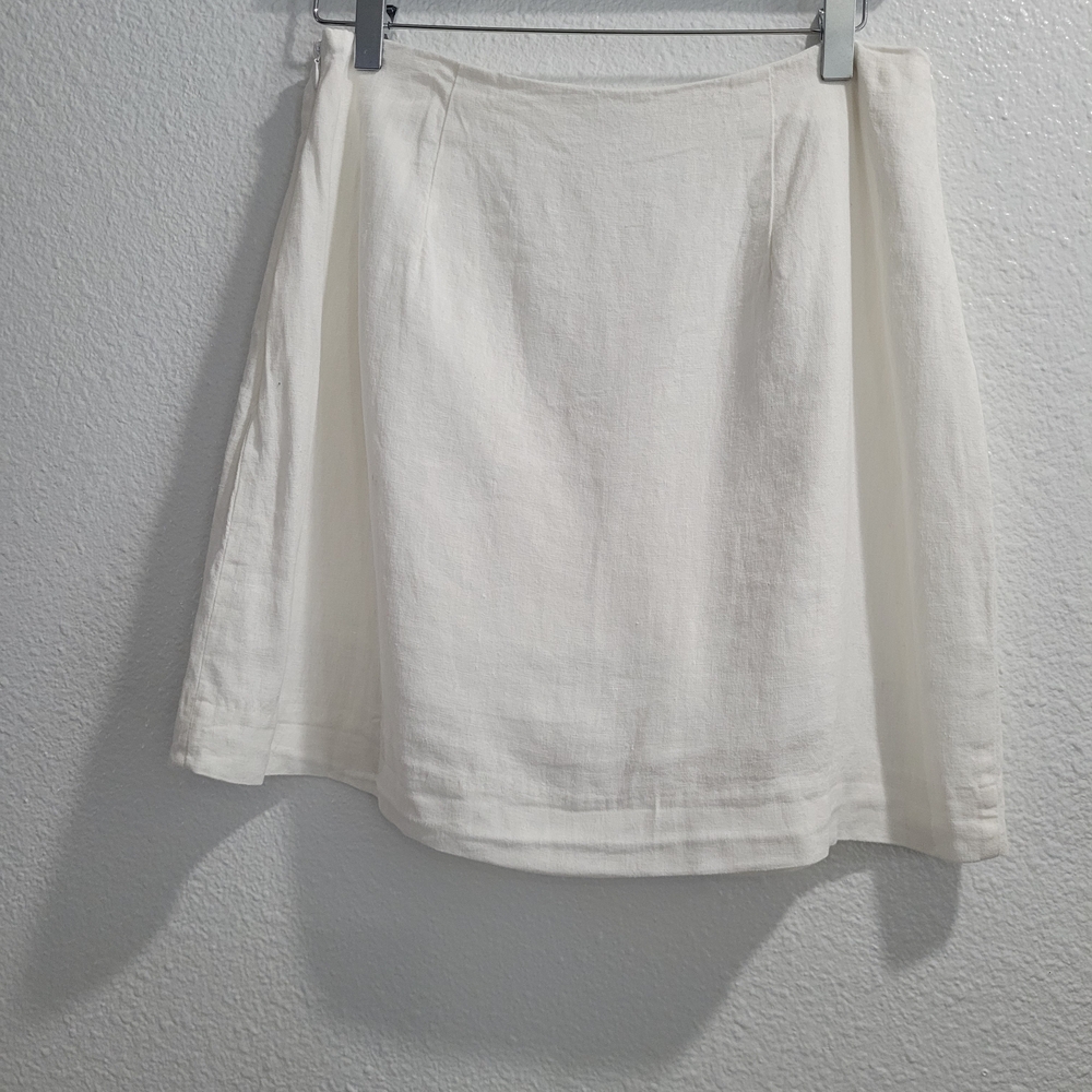 a new day Cream A-Line Skirt